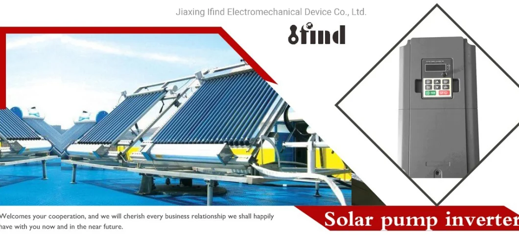 Solar Power Inverter VFD with Solar Panel Hybrid Deep Water Pump Frequency Inverter AC Drive