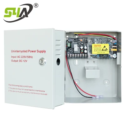 Alimentation sans coupure AC110 ~ 240V pour contrôle d'accès 5A 12V