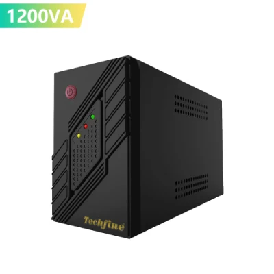 Affichage LED 1.2kVA 1200va 720W hors ligne UPS Nobreak Back up Power Line UPS interactif pour ordinateur